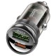 Автомобільний зарядний пристрій Hoco Z53A Vision Car charger 3A 30W Black