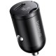Автомобільний зарядний пристрій Baseus PrimeTrip VP2 Car Charger (Type-C 60W 1m) 45W Black C0206800