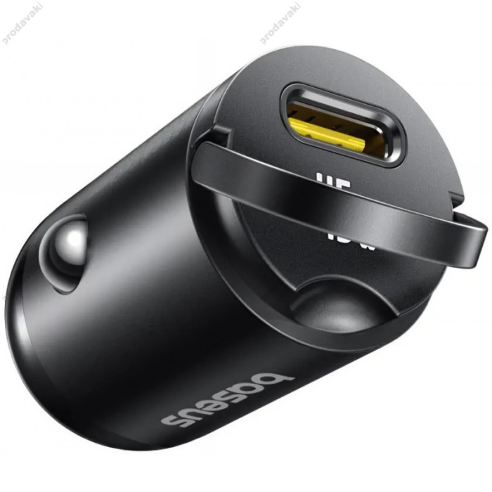Автомобільний зарядний пристрій Baseus PrimeTrip VP2 Car Charger (Type-C 60W 1m) 45W Black C0206800