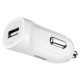 Автомобільний зарядний пристрій Hoco Z2 Micro cable 1.5А White