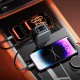 Автомобільний зарядний пристрій Hoco Z67A Triunfar car charger with telescopic 60W Grey