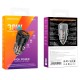 Автомобільний зарядний пристрій BOROFONE BZ20 Smart dual port 3A 38W Transparent Black