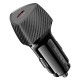 Автомобільний зарядний пристрій BOROFONE BZ31B Solid single-port PD 3A 30W Black