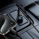 Автомобільний зарядний пристрій BOROFONE BZ32A Fresh single port 3A 30W Metal-grey