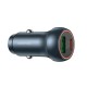 Автомобільний зарядний пристрій BOROFONE BZ32B Fresh dual port 3A 48W Metal-grey