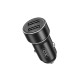 Автомобільний зарядний пристрій XO CC53 2USB 12W black