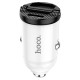Автомобільний зарядний пристрій Hoco NZ2 Link Car charger 30W White