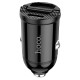 Автомобільний зарядний пристрій Hoco NZ2 Link Car Charger 30W Black