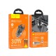 Автомобільний зарядний пристрій HOCO Z53 Sight single port PD30W Type-C to Type-C set Transparent Black