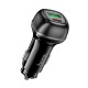 Автомобільний зарядний пристрій Hoco Z58A Rank dual port Car charger 48W Black
