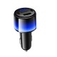 Автомобільний зарядний пристрій HOCO Z69A Vivido car charger with digital display 37W Black