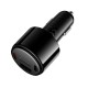 Автомобільний зарядний пристрій HOCO Z69A Vivido car charger with digital display 37W Black