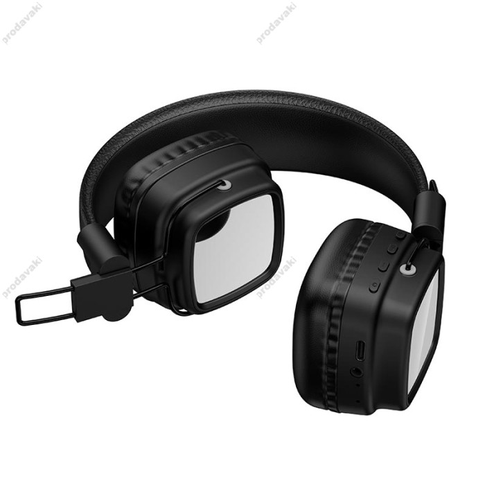 Бездротові Bluetooth навушники HOCO W72 Earl Ⅲ abyss mirror headphones  Black