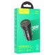 Автомобільний зарядний пристрій Hoco Z49B Level Car charger 38W Black