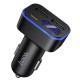 Автомобільний зарядний пристрій Hoco Z63A Barry digital display car charger 42W Black
