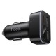 Автомобільний зарядний пристрій Hoco Z63A Barry digital display car charger 42W Black