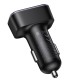 Автомобільний зарядний пристрій Hoco Z63A Barry digital display car charger 42W Black