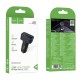 Автомобільний зарядний пристрій Hoco Z63A Barry digital display car charger 42W Black
