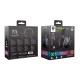 Дротові навушники Onikuma X12 Noise Cancelling Headphone Wired Game Headset RGB Black