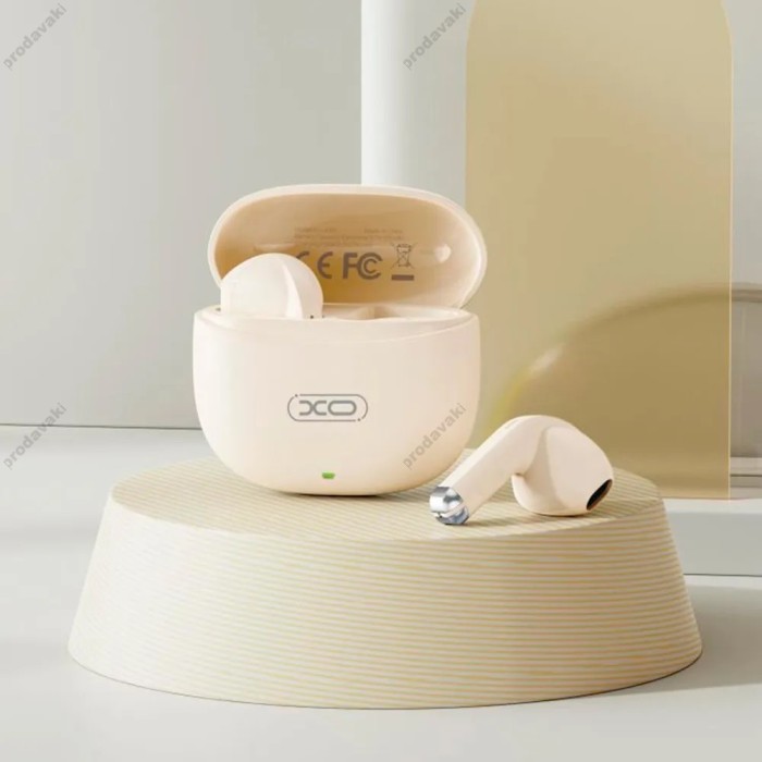 Бездротові Bluetooth навушники XO X33 Yu Jing TWS Headset BT 5.3 Beige