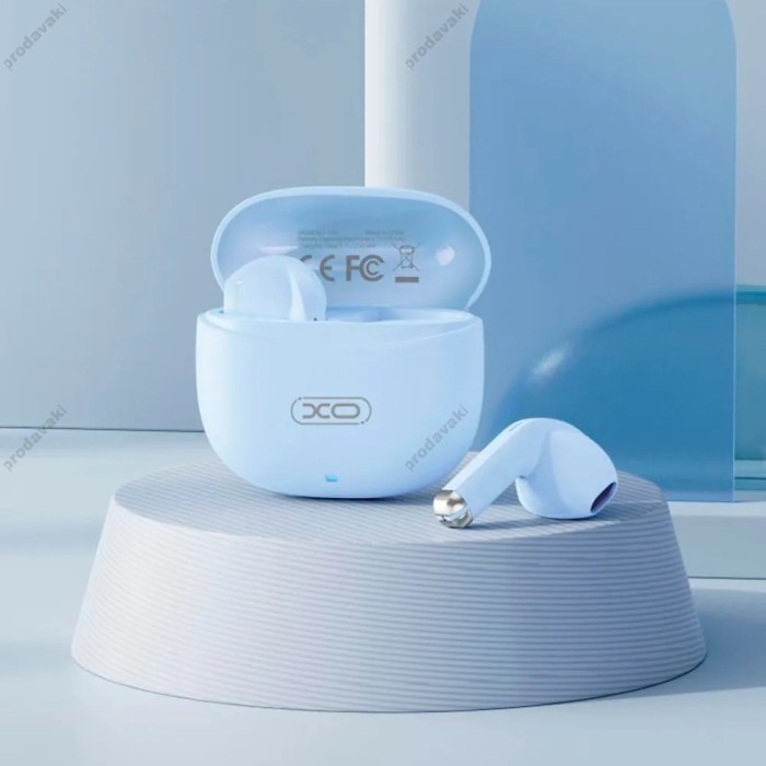 Бездротові Bluetooth навушники XO X33 Yu Jing TWS Headset BT 5.3 Blue