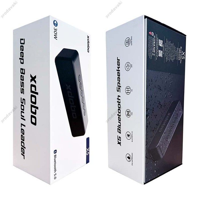 Портативна колонка Bluetooth Xdobo X5 IPX6 BT5.0 30W Black