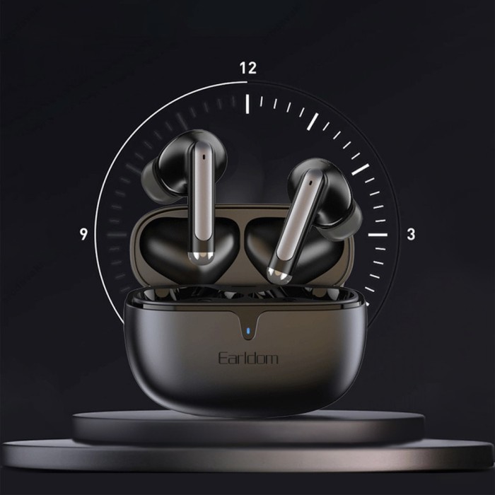 Бездротові Bluetooth навушники Earldom TWS44 BT 5.3 Black