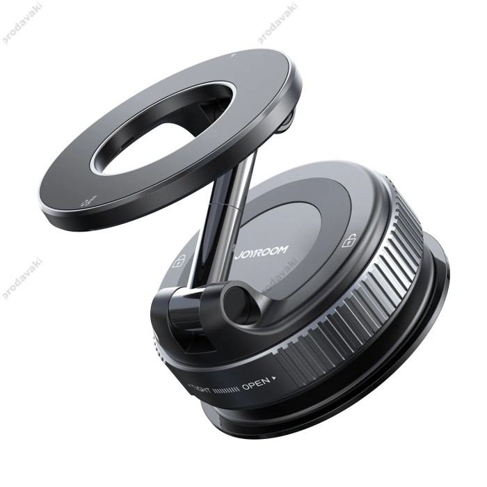 Автомобільний тримач Joyroom JR-ZS501 Vacuum Magnetic Holder Black