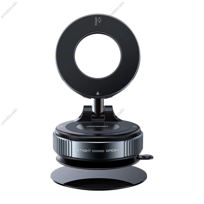 Автомобільний тримач Joyroom JR-ZS501 Vacuum Magnetic Holder Black