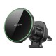Автомобільний тримач із бездротовою зарядкою Joyroom JR-ZS412 Magnetic Wireless Car Charger Holder 15W Black