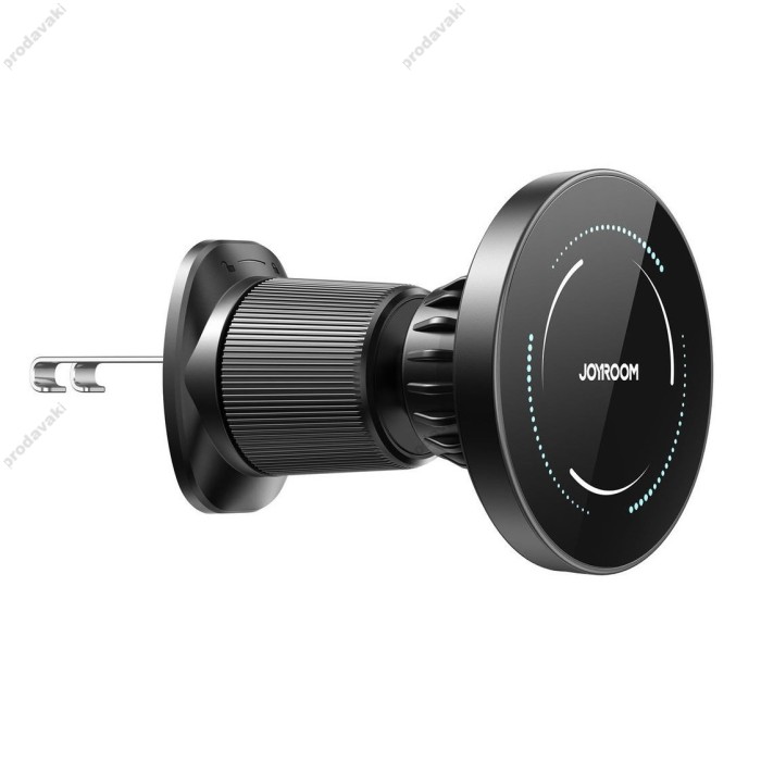 Автомобільний тримач із бездротовою зарядкою Joyroom JR-ZS502 Magnetic Wireless Car Holder 15W Black