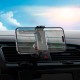 Автомобільний тримач BOROFONE BH88 Enlighten clip Car holder (air outlet) Black