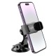 Автомобільний тримач BOROFONE BH89 Enlighten clip car holder (center console) Black