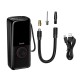 Автомобільний компресор насос Hoco ZP18 Enlighten portable smart air pump 4000 mAh Black