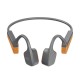 Бездротові Bluetooth навушники XO BD2 Depp Light Bone Conduction Earphones BT 5.2 Orange