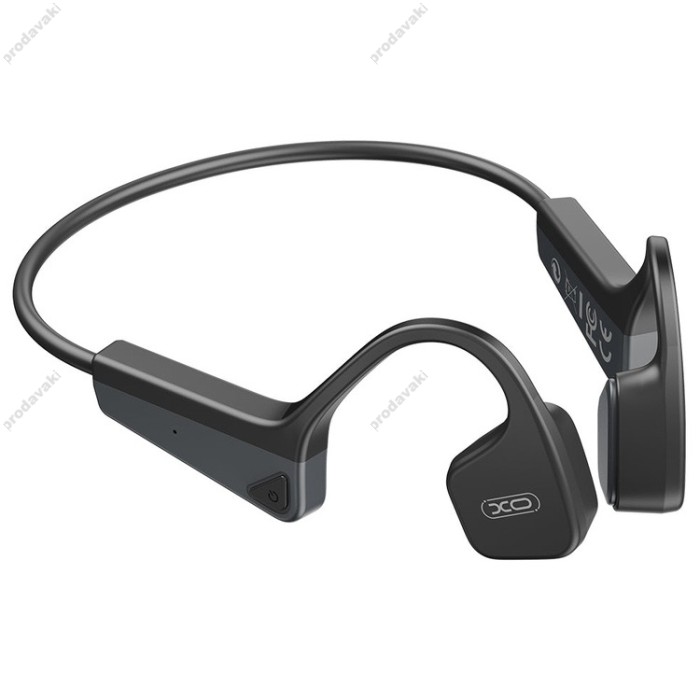 Бездротові Bluetooth навушники XO BD2 Depp Light Bone Conduction Earphones BT 5.2 Black