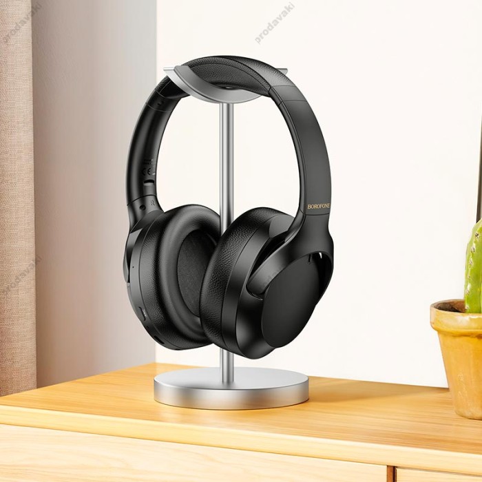 Бездротові Bluetooth навушники BOROFONE BO31 Prestige active noise reduction BT 5.4 Black