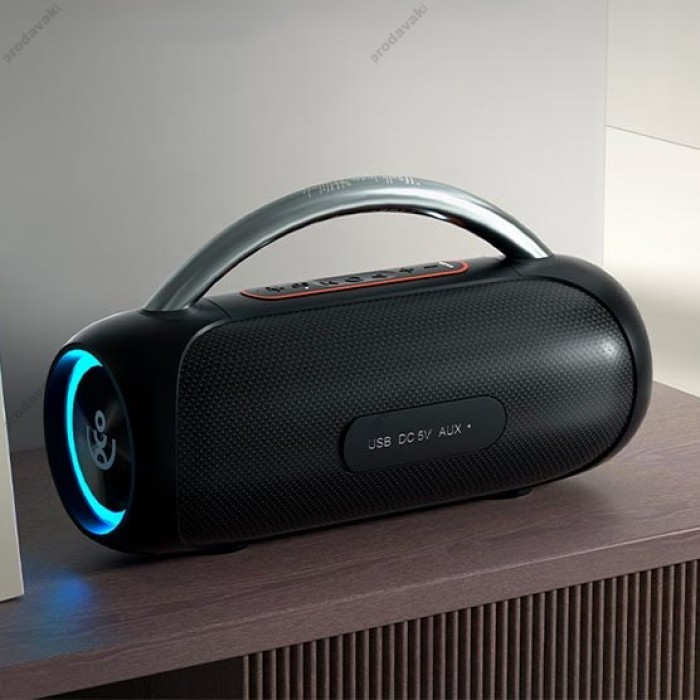 Портативна колонка Bluetooth Xdobo Sinoband Youth IPX5 BT5.3 60W Black