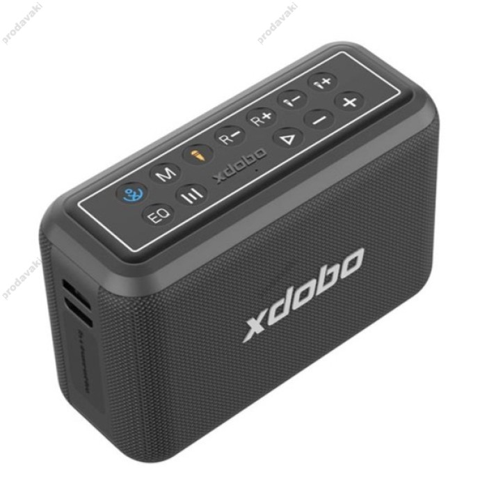 Портативна колонка Bluetooth Xdobo X8 PRO IPX5 BT5.2 2 Microphone 120W Black