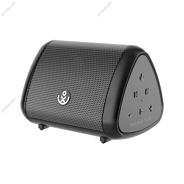 Портативна колонка Bluetooth XDOBO BMTL TRY & GO Mini IPX6 15W Black