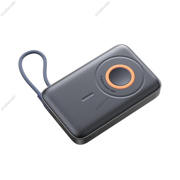 Повербанк портативний акумулятор Power bank Joyroom JR-PBM02 MagSafe магнітний 10000 mAh Black
