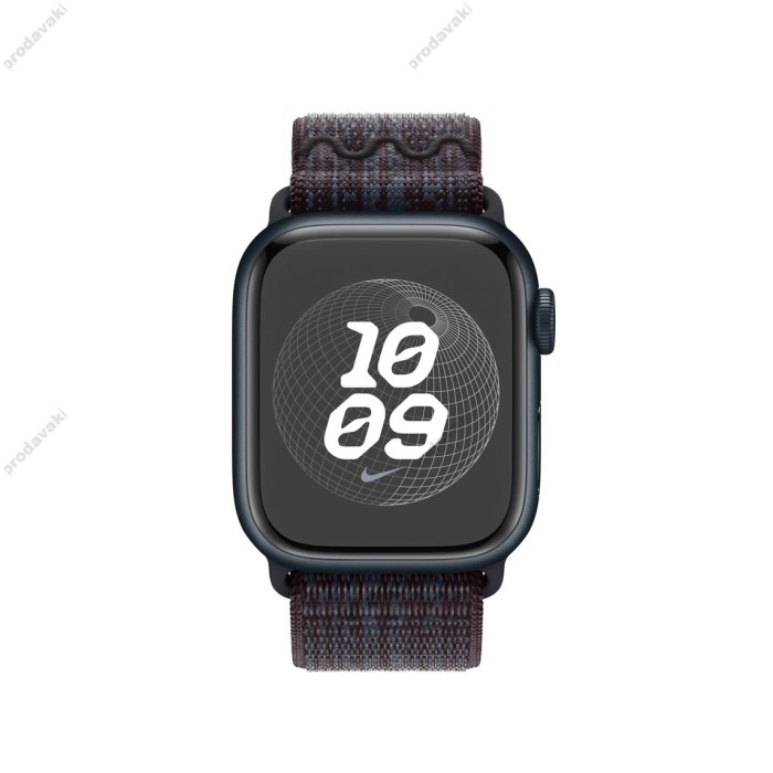 Ремінець Apple Watch Nike Sport Loop 38/40/41 Black/Blue