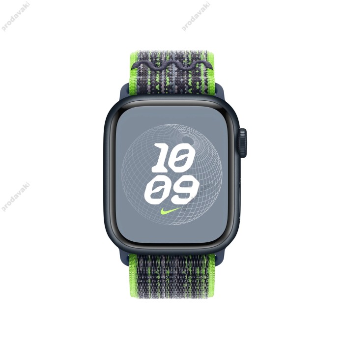 Ремінець Apple Watch Nike Sport Loop 38/40/41 Bright Green/Blue
