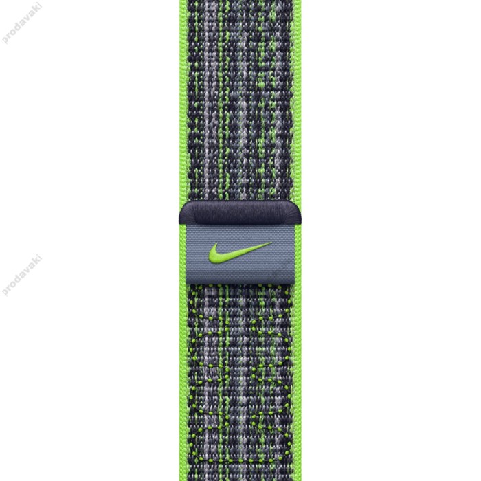 Ремінець Apple Watch Nike Sport Loop 38/40/41 Bright Green/Blue