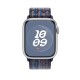 Ремінець Apple Watch Nike Sport Loop 42/44/45/49 Game Royal/Orange