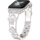 Ремінець для Apple Watch Four-leaf Clover Diamond 38mm/40mm/41mm Silver White