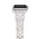 Ремінець для Apple Watch Four-leaf Clover Diamond 38mm/40mm/41mm Silver White