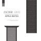 Нейлоновий ремінець Nylon loop 42mm / 44mm / 45mm для Apple Watch (Anchor Gray)