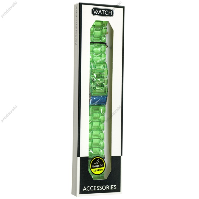Ремінець для Apple Watch Candy band 42mm/44mm/45mm зелений