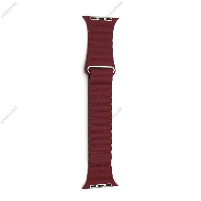 Ремінець для Apple Watch Leather Loop 38mm/40mm/41mm червоний